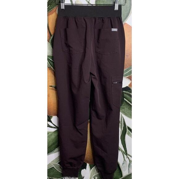 FIGS Technical Collection 2XS XXS P Drawstring Jogger Scrub Pants Brown - Picture 7 of 7